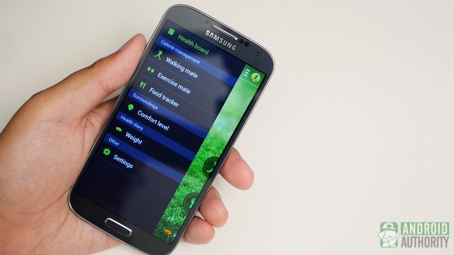 Samsung Galaxy S4 vs la santé de Google Play édition aa s4