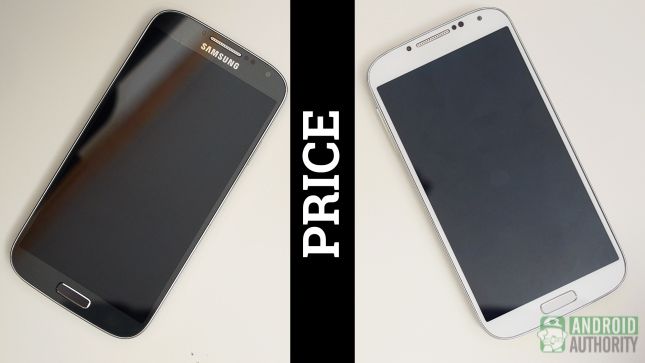 Samsung Galaxy S4 vs Google Play Edition Prix aa