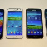 Les options de couleur de smartphones Samsung Galaxy 1 de