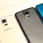 Samsung Galaxy S5 blanc bleu noir 2
