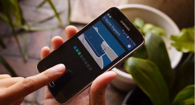 Samsung Galaxy S5 lecteur d'empreintes digitales