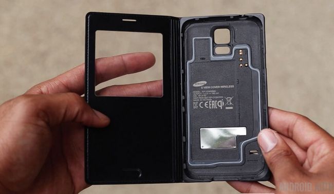 Samsung Galaxy S5 - S Cover - recharge sans fil - 1
