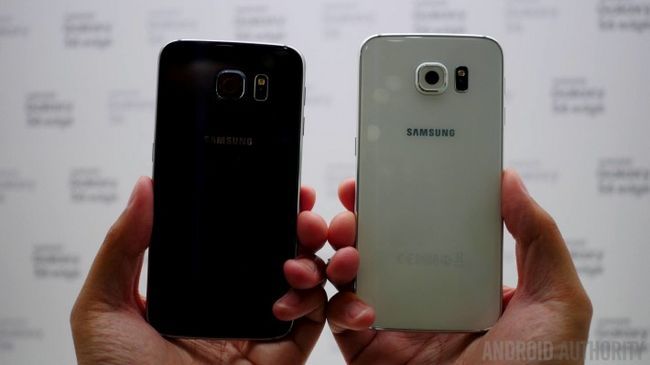 Samsung Galaxy S6 comparaison de couleur aa 7