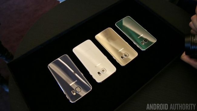 Fotografía - Samsung Galaxy S6 bord Comparaison Couleur