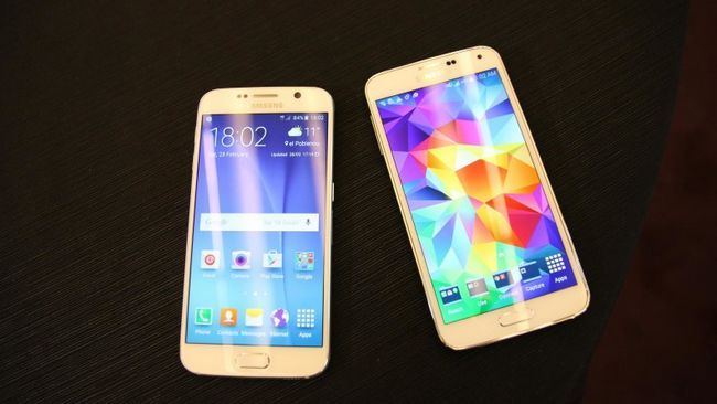Samsung Galaxy S6 vs Galaxy s5 aa 2