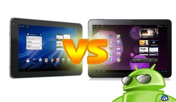 Fotografía - Samsung Galaxy Tab 10.1 vs T-Mobile G-Slate 4G