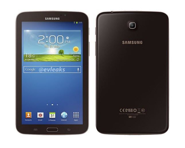 Samsung Galaxy Tab 7.0 3 brun d'or