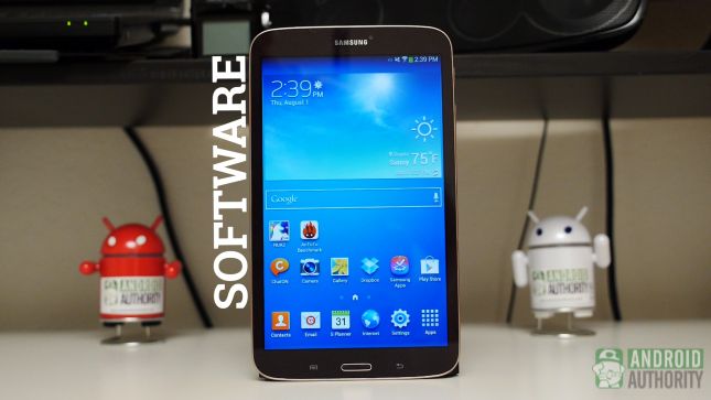 Samsung Galaxy Tab 3 logiciels de 8 aa