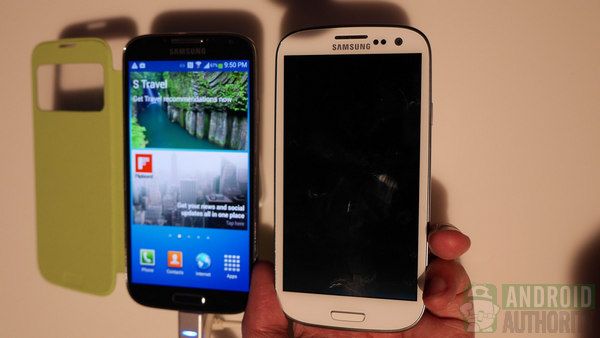 Samsung Galaxy S4 vs Galaxy S3 aa 600