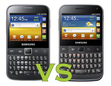 Fotografía - Samsung Galaxy Y Pro vs Samsung Galaxy M Pro