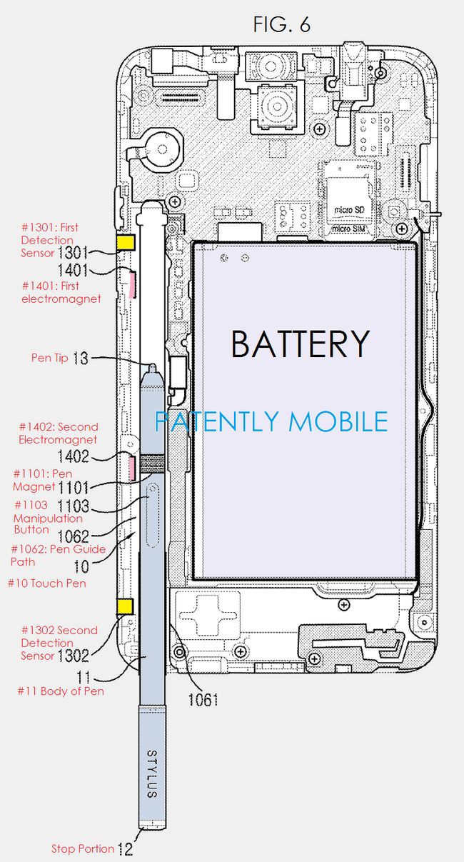 Samsung Galaxy Note 3 noir de jais S stylo stylet aa 9