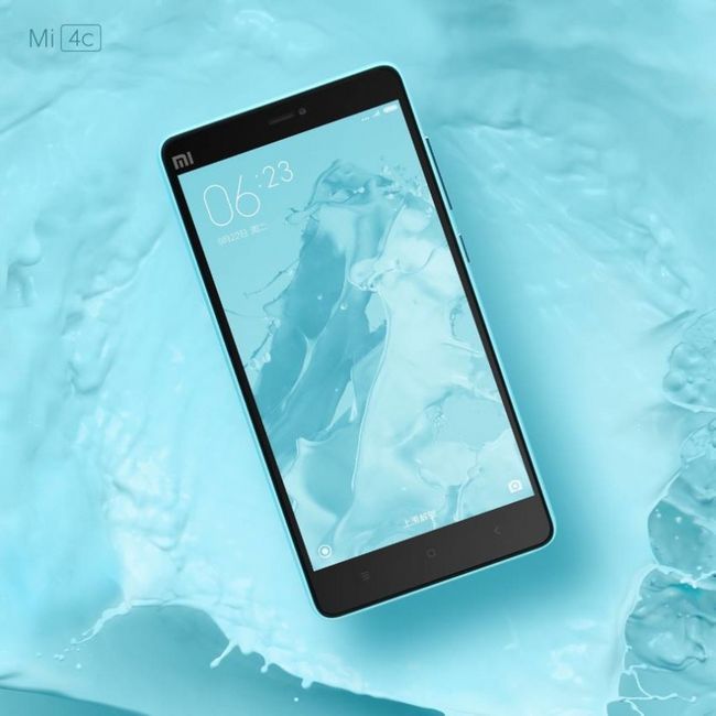 Xiaomi Mi bleu 4c avant