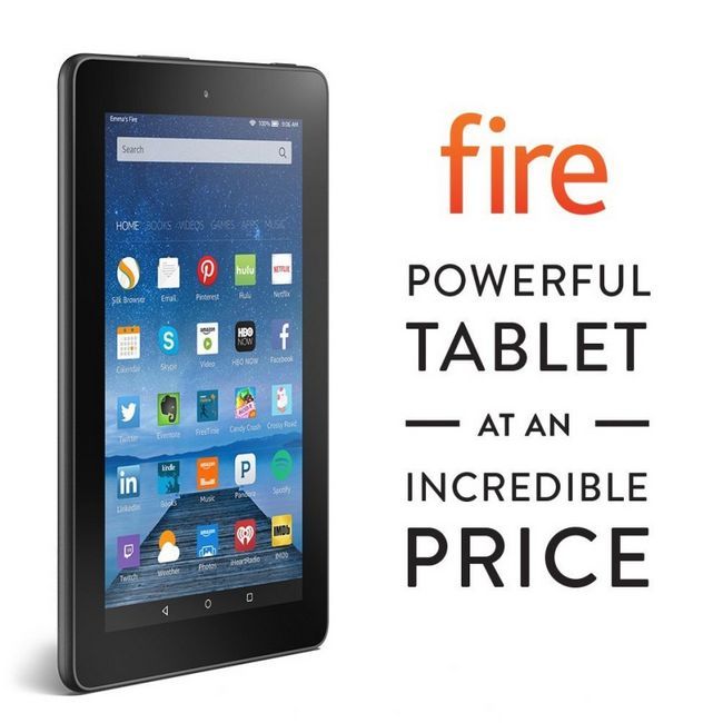 Amazon Tablet incendie