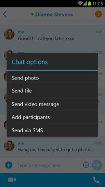 Fotografía - Skype 5.2 Maintenant vous permet de partager des photos avec quelqu'un qu'ils soient en ligne ou hors