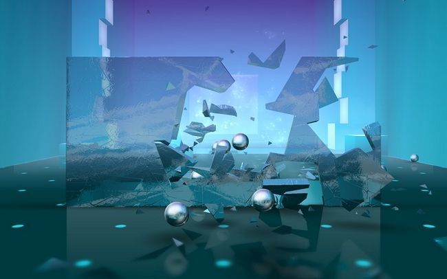 Fotografía - Smash Hit arrive pour Android, l'objectif principal de jeu est de briser le verre