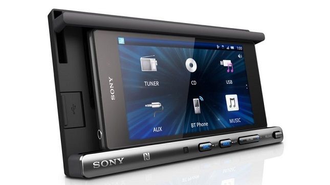Fotografía - Récepteur Sony berceau transforme votre téléphone en un système de divertissement en voiture