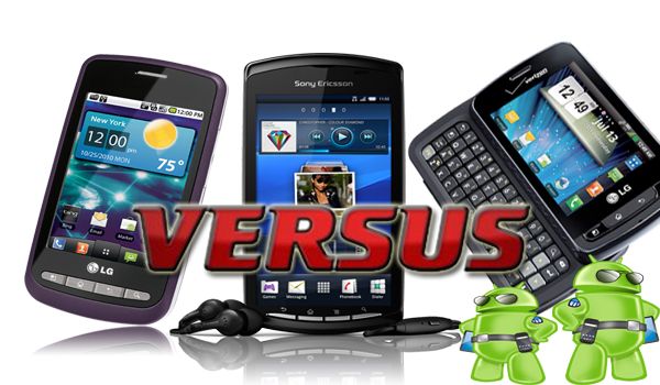 Fotografía - Sony Ericsson Xperia Play vs LG Vortex vs LG Enlighten