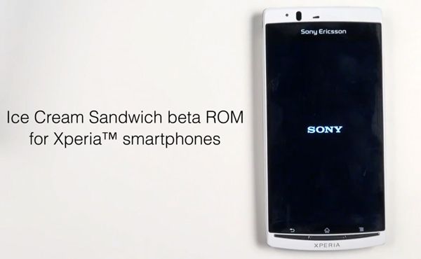 Fotografía - Sony sort Android 4.0 Ice Cream Sandwich Beta ROM pour Unlocked Xperia 2011 Modèles