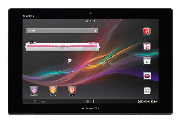 Fotografía - Sony Xperia Tablet Z a confirmé à venir aux États-Unis bientôt pour 499 $ et plus
