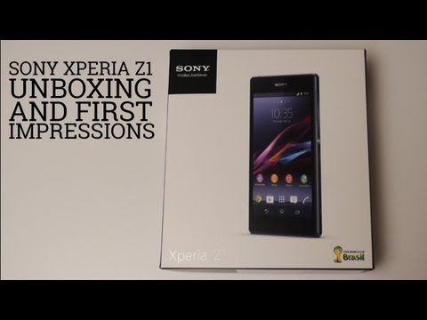 Vignette de la vidéo pour YouTube vidéo Sony Xperia Z1 impressions unboxing et premiers - Autorité Android