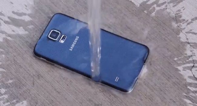 Résistance à l'eau Samsung Galaxy S5 IP67