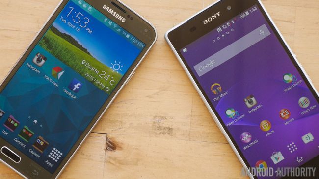 Samsung Galaxy S5 vs Sony Xperia Z2 (6 sur 14)