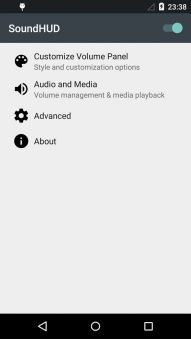 Fotografía - SoundHUD est un volume App contrôle basé sur Noyze avec un support pour le mode silencieux Lollipop