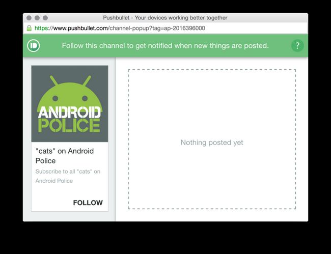 Fotografía - Abonnez-vous à toutes les choses Grâce à l'intégration Pushbullet Sur Android Police