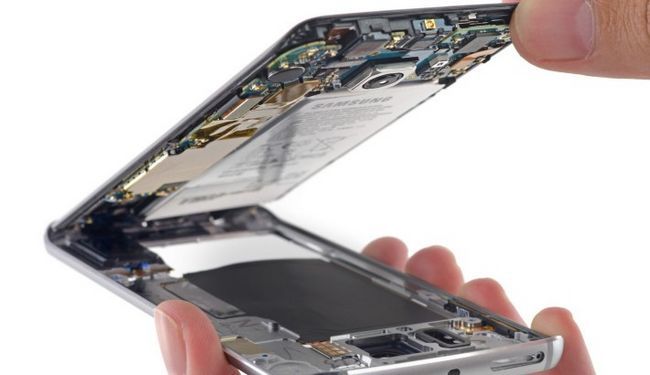 Galaxy S6 bord Teardown
