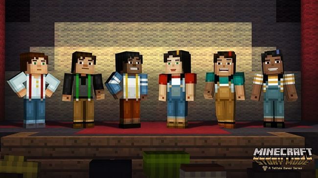 Fotografía - TéMOin de Minecraft: Terres Story Mode Aventure jeu sur le Play Store Le 15 Octobre