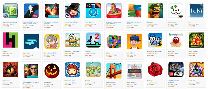 Fotografía - L'Amazon Appstore propose 33 applications gratuites et Jeux valeur de 70 $ + Pour Halloween