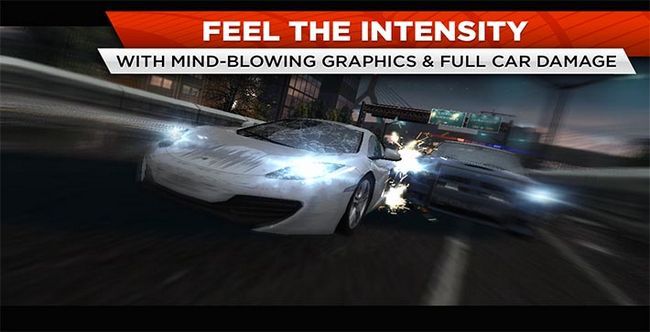 Need for Speed ​​plus recherchés meilleurs jeux de course android