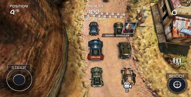 Death Rally gratuitement meilleurs jeux de course android