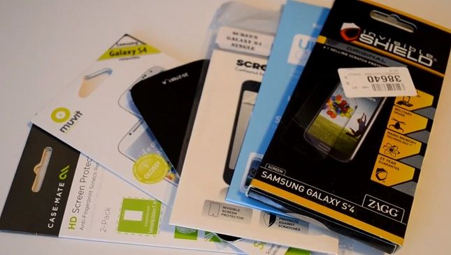 Fotografía - Les Protecteurs meilleurs de l'écran pour le Galaxy S4 Samsung