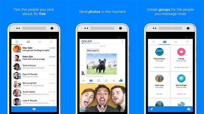 Facebook Messenger meilleures applications vidéo d'appel pour Android