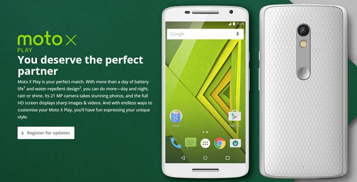 Fotografía - Le Moto X-Play est moins cher, plus durable phare de Motorola: 5,5 