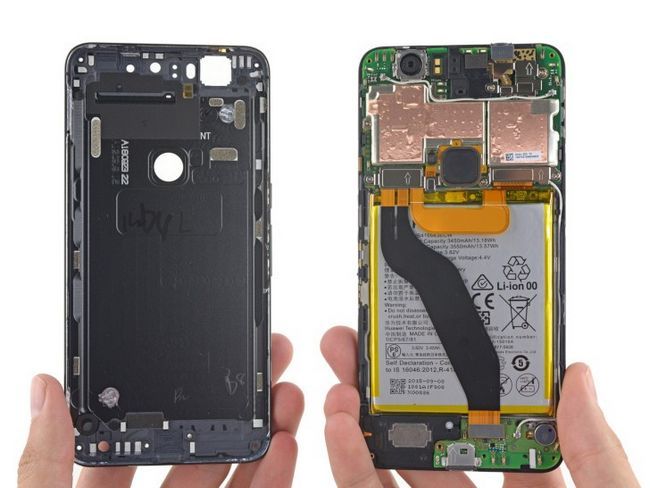 Fotografía - Le Nexus 6P Obtient un maigre 2 sur 10 pour Réparabilité De iFixit