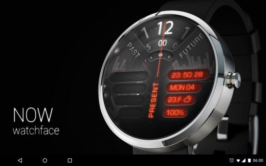 Fotografía - L'ENTREPRISE Visage de montre Pour Android Wear est une version moderne de montres analogiques