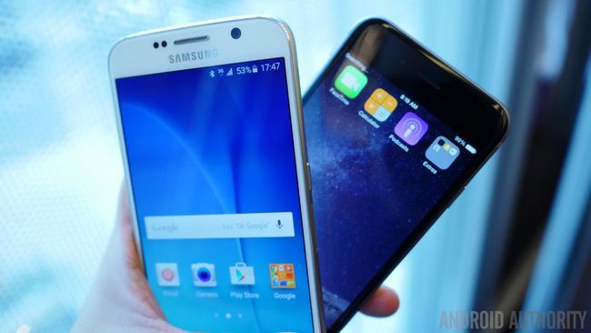 Samsung Galaxy S6 vs iphone 6 17