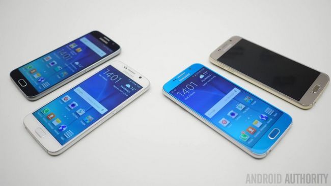 Samsung Galaxy S6 comparaison de couleur aa 11
