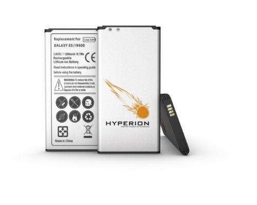 Hyperion Samsung Galaxy S5 / SV (SM-G900) Double remplacement (2x) 2800mAh Batteries