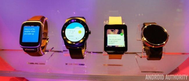 Android Wear VS ASUS Zenwatch vs Moto 360 vs LG G Suivre R vs LG G Montre-1