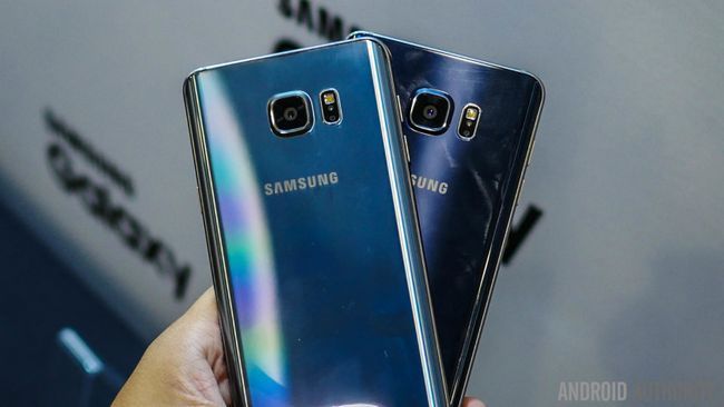 Fotografía - Samsung Galaxy Note libère 5 et S6 bord + Expérience applications