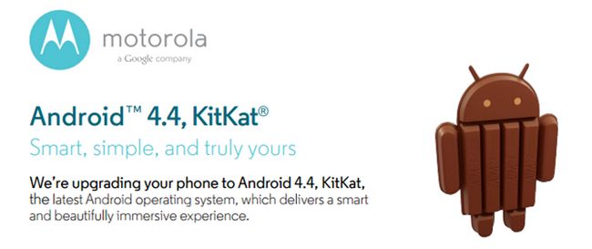 Fotografía - Motorola Electrify M US Cellular (Alias ​​RAZR M) est mise à jour Android 4.4 Pour un an et demi plus tard