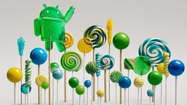 Android 5 sucette