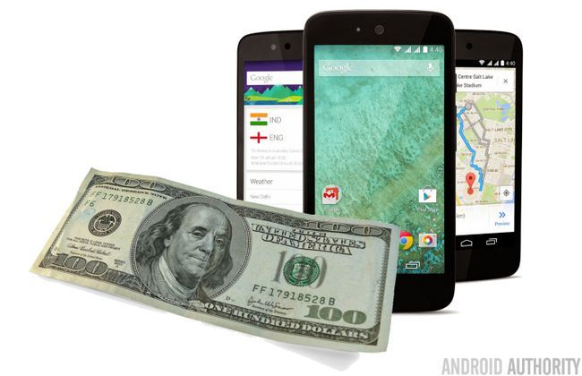 100 dollar Android One