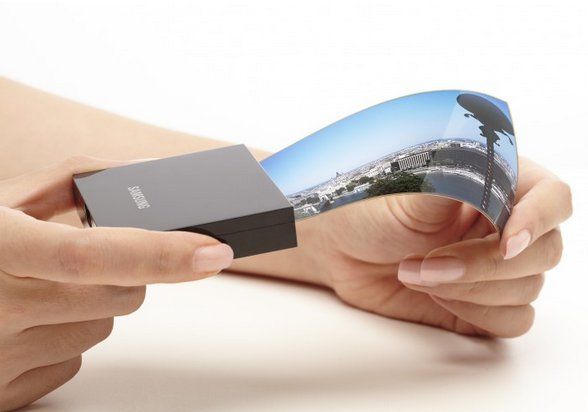 Samsung de 5,7 pouces AMOLED flexible-