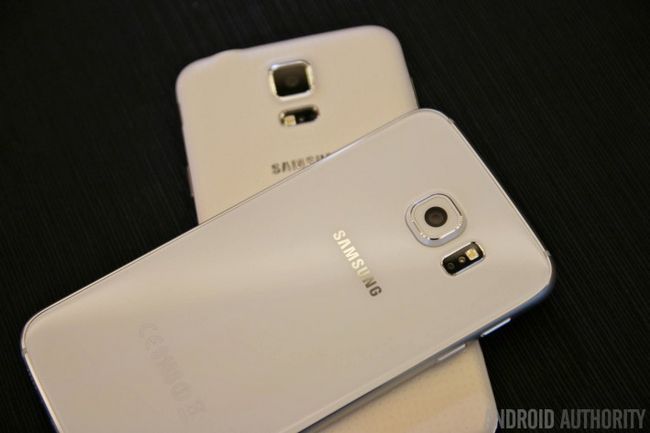 Samsung Galaxy S6 vs Galaxy s5 aa 6
