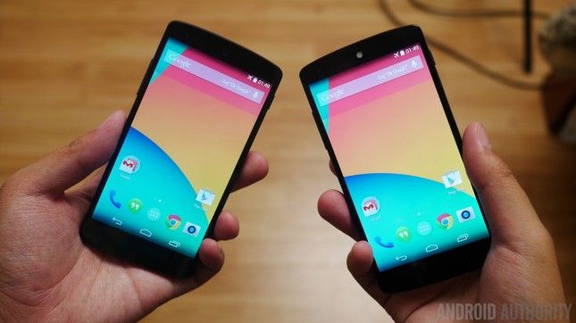 Google Nexus 5 noir vs aa blanc 12