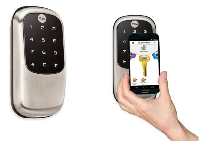 Fotografía - Nouveau NFC de Yale Résidentiel Door Lock a un compagnon App Android et Non Keyhole